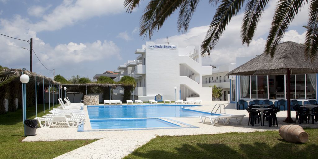 Hotel Blue Jay Marmari  Exteriör bild